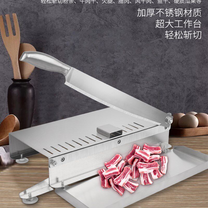 速发闸质铡刀切用砍骨商用家肉切排骨品刀剁骨切骨头神器铡骨刀