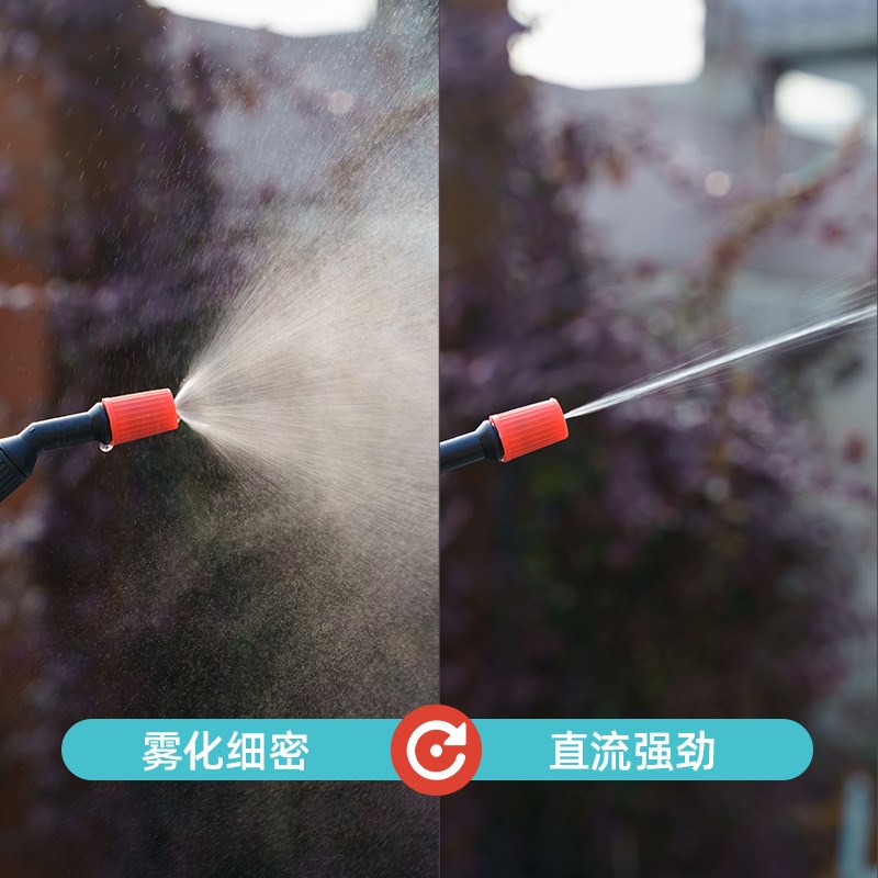 速发5L园L电动喷雾器8艺电花喷壶浇动大容量喷壶锂电动喷壶