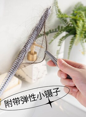 速发二弯一多疏能管道疏通器可合曲通下水道毛发清理器洗脸水池功