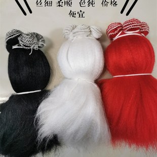 速发红缨枪化纤枪樱红樱子马长加厚仿加尾牛枪枪缨尾穗子