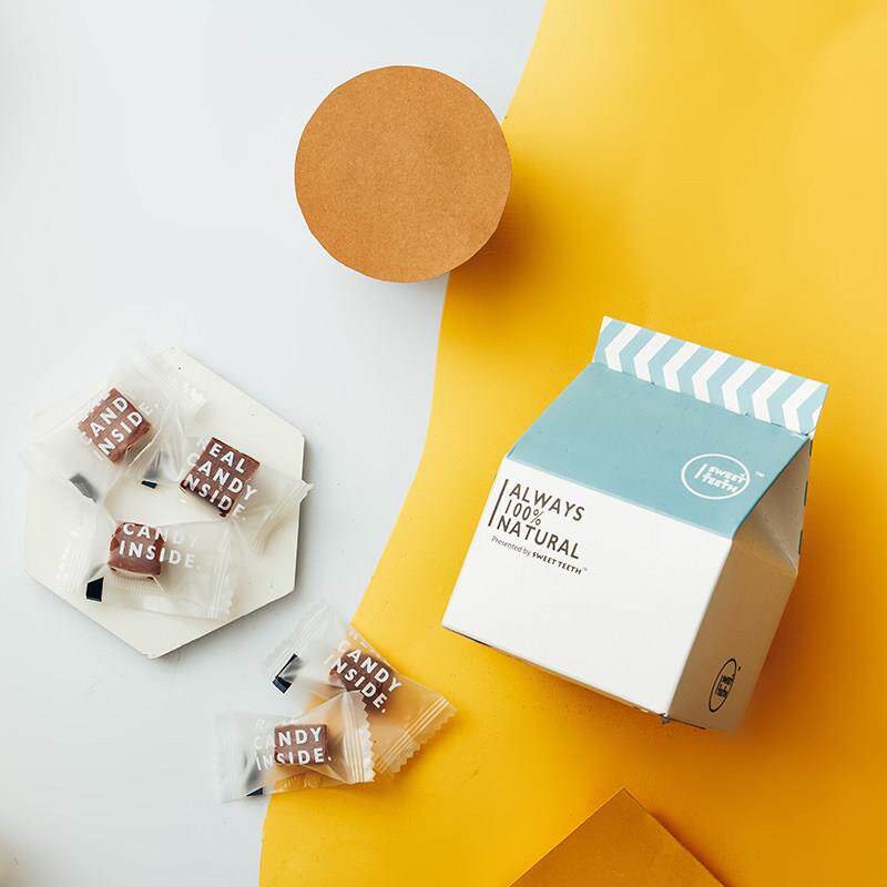 甜牙齿海盐焦糖牛奶糖硬糖网红糖果礼盒女生零食小吃喜糖休闲零食