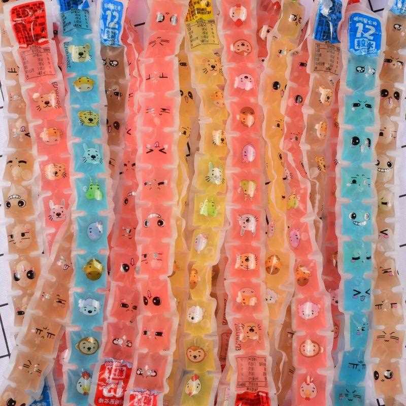 十二粒冰棒棒冰碎碎冰果味饮料夏日零食混合装儿童小卖放心购