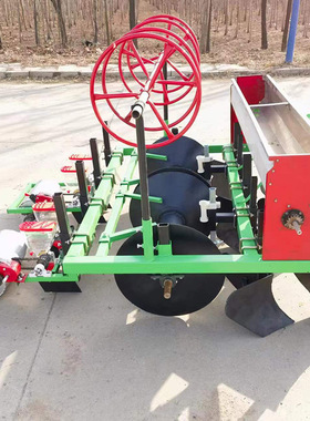 滴灌起垄播种机2垄4行油菜精播机新款大白菜水果萝卜种植机免间苗