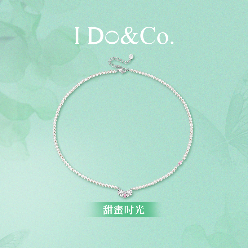 甜蜜时光珍珠项链女925银
