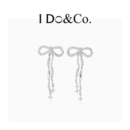 蝴蝶结耳钉IDo&Co.轻奢女