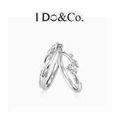Do&Co.玫瑰恋语情侣对戒银戒指女一对小众高级生日礼物送女友