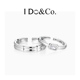 Do&Co.时光之礼对戒女925银戒指小众开口设计 送女朋友礼物
