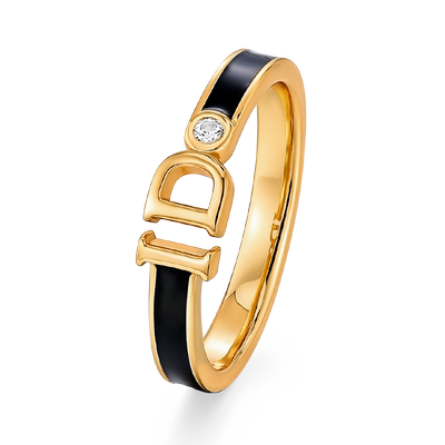 I Do&Co.简约款戒指男单戒 轻奢小众个性素圈戒光面男食指环