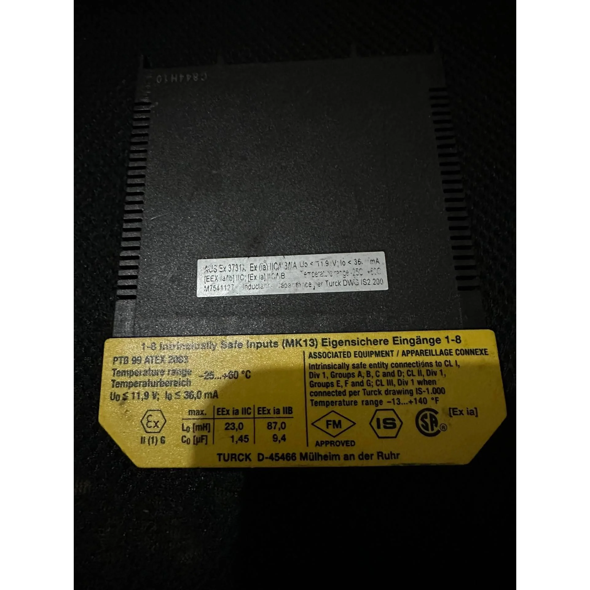 非标价拆机图尔克安全栅 MK13-22EXO-R/24VDC 实物议价