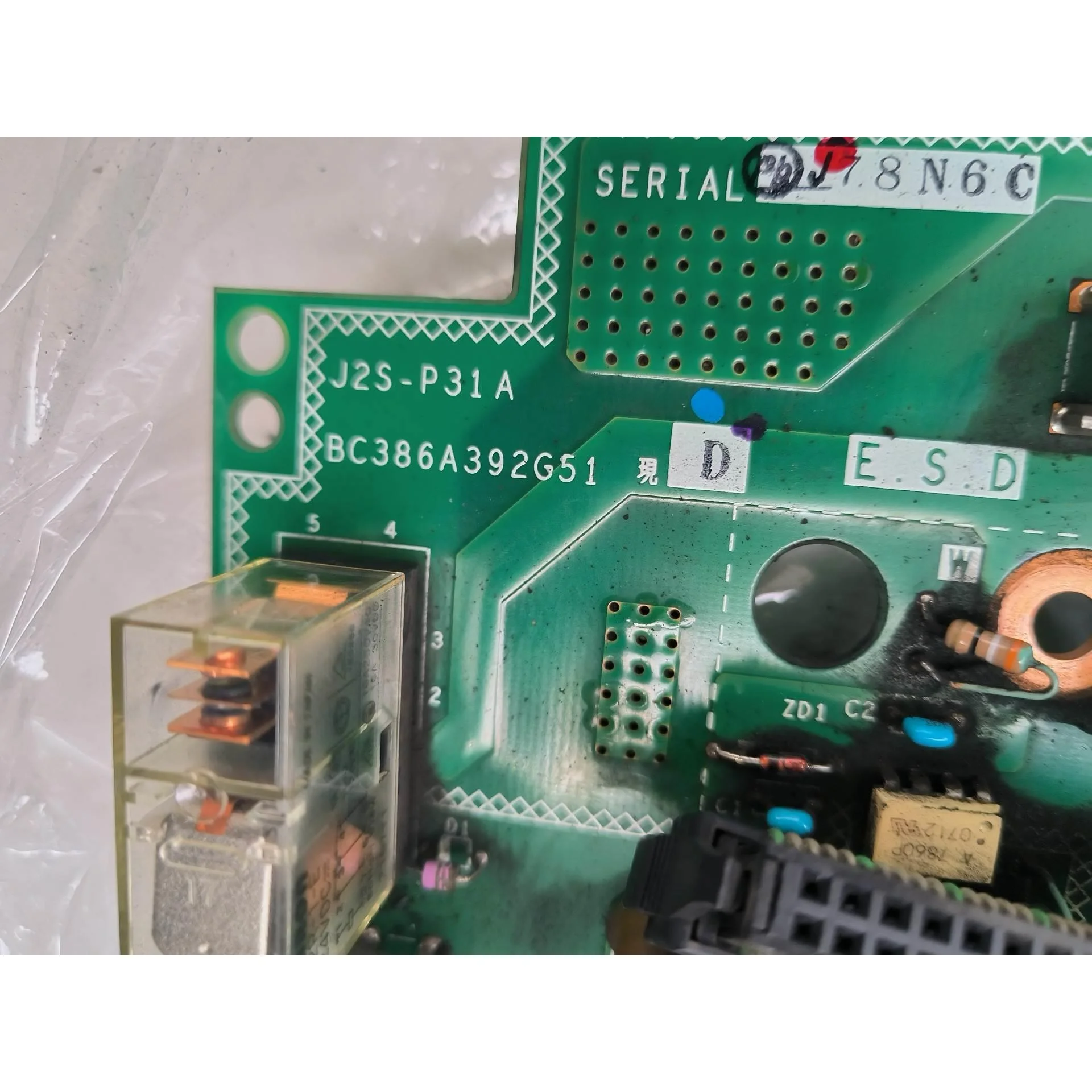 非标价三菱伺服控制器驱动板，型号：J2S-P31A，拆机件，成色较议