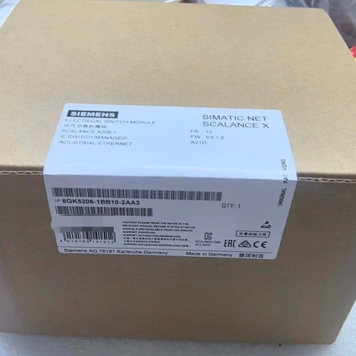 非标价6GK5206-1BB10-2AA3交换机模块全新原装没开封议价