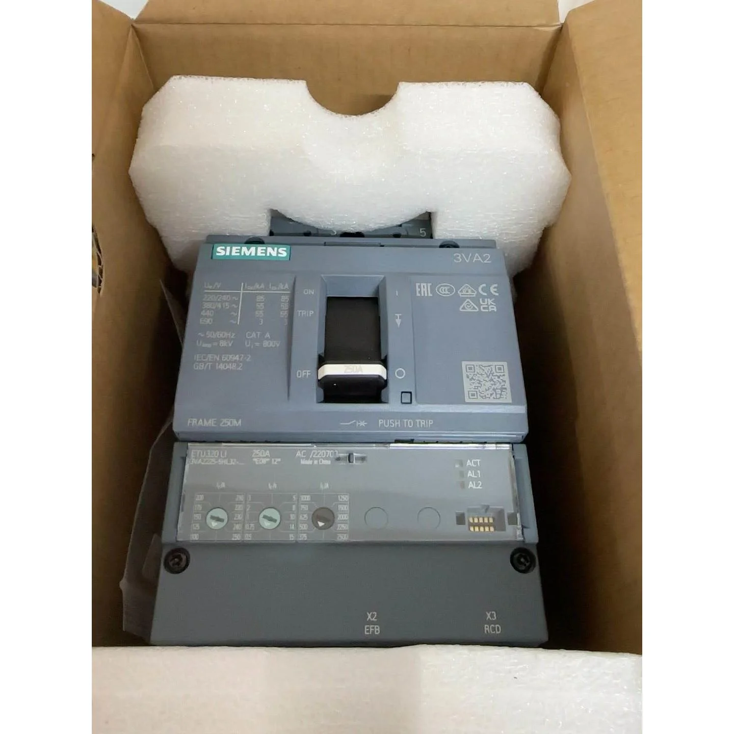 非标价西门子断路器 3VA2225-5HL32-0AA0 3VA2议价