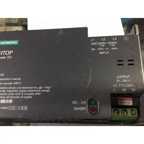 非标价西门子三相380V电源DC24V20A6EP1436-1SH议价