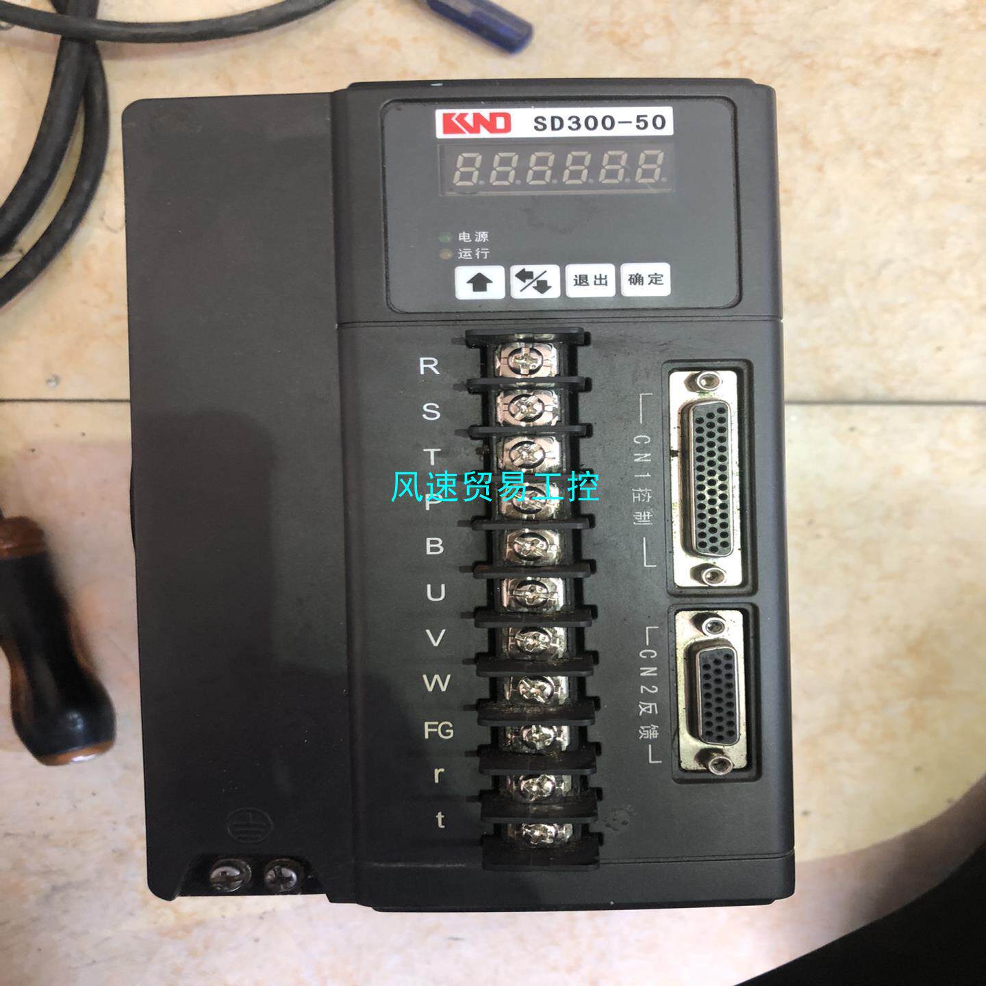 非标价二手拆机凯恩帝伺服驱动器SD300-50实物拍摄功能包好议价