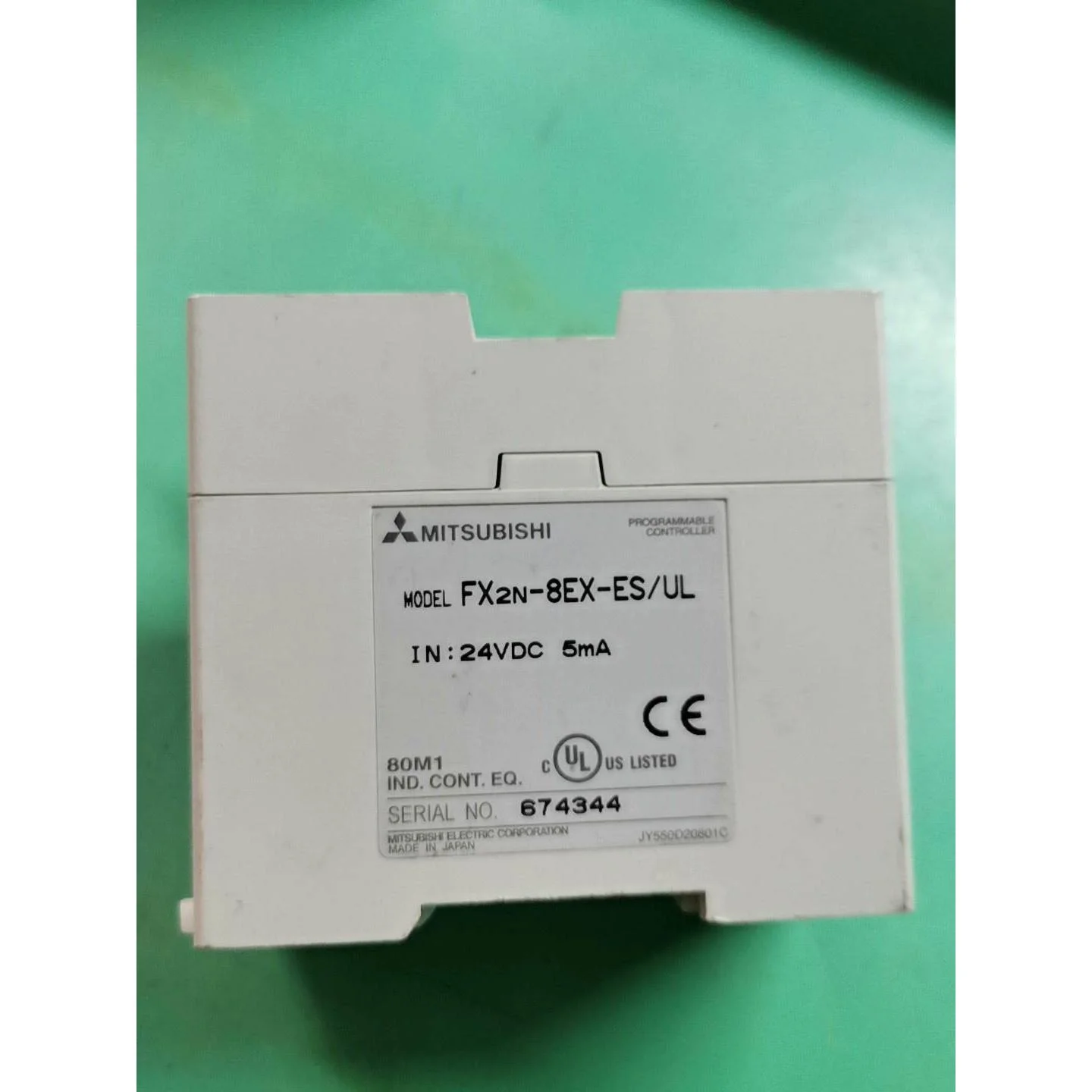 非标价三菱PLC模组FX2N-8EX-ES/UL 一个 实拍议价