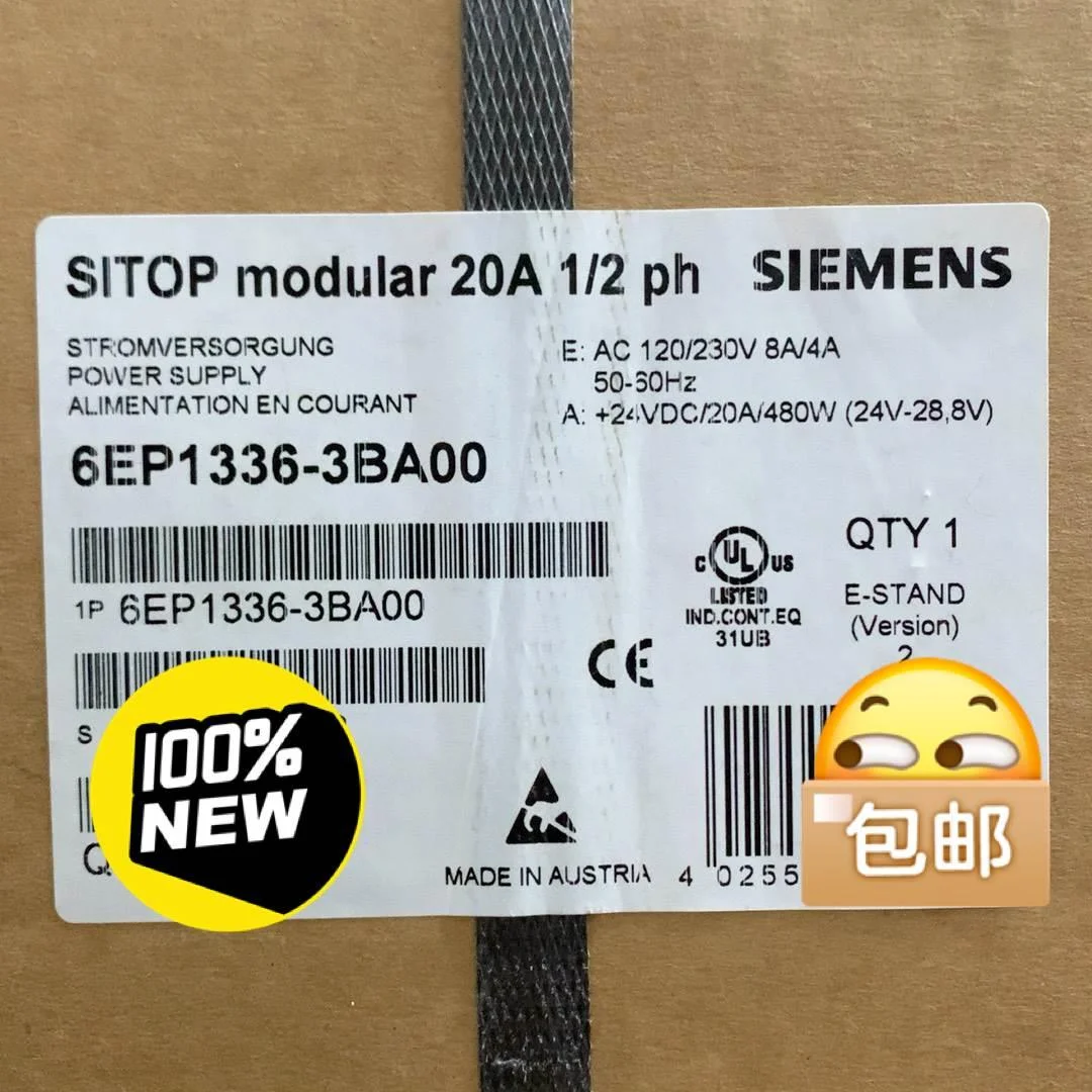非标价全新原装正品6EP1336-3BA00西门子电源 输出DC2议价