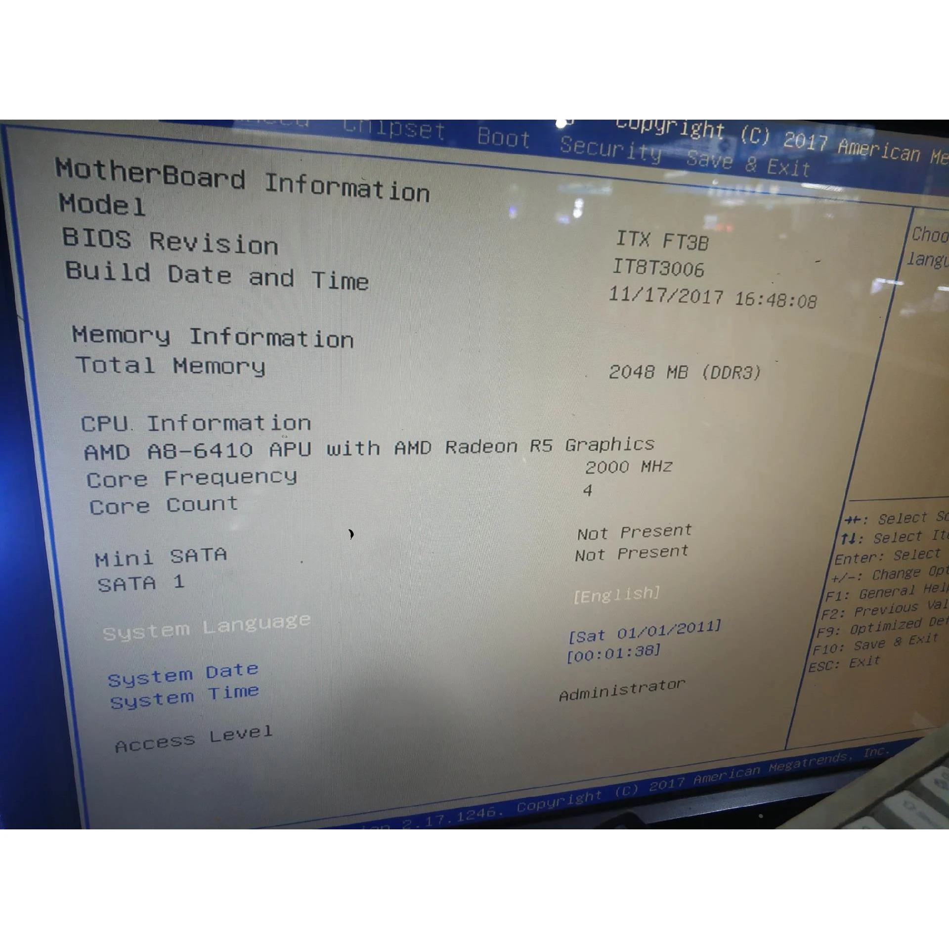 非标价一体机主板，板载A8-6410CPU ，2片库存板，无挡板，议价
