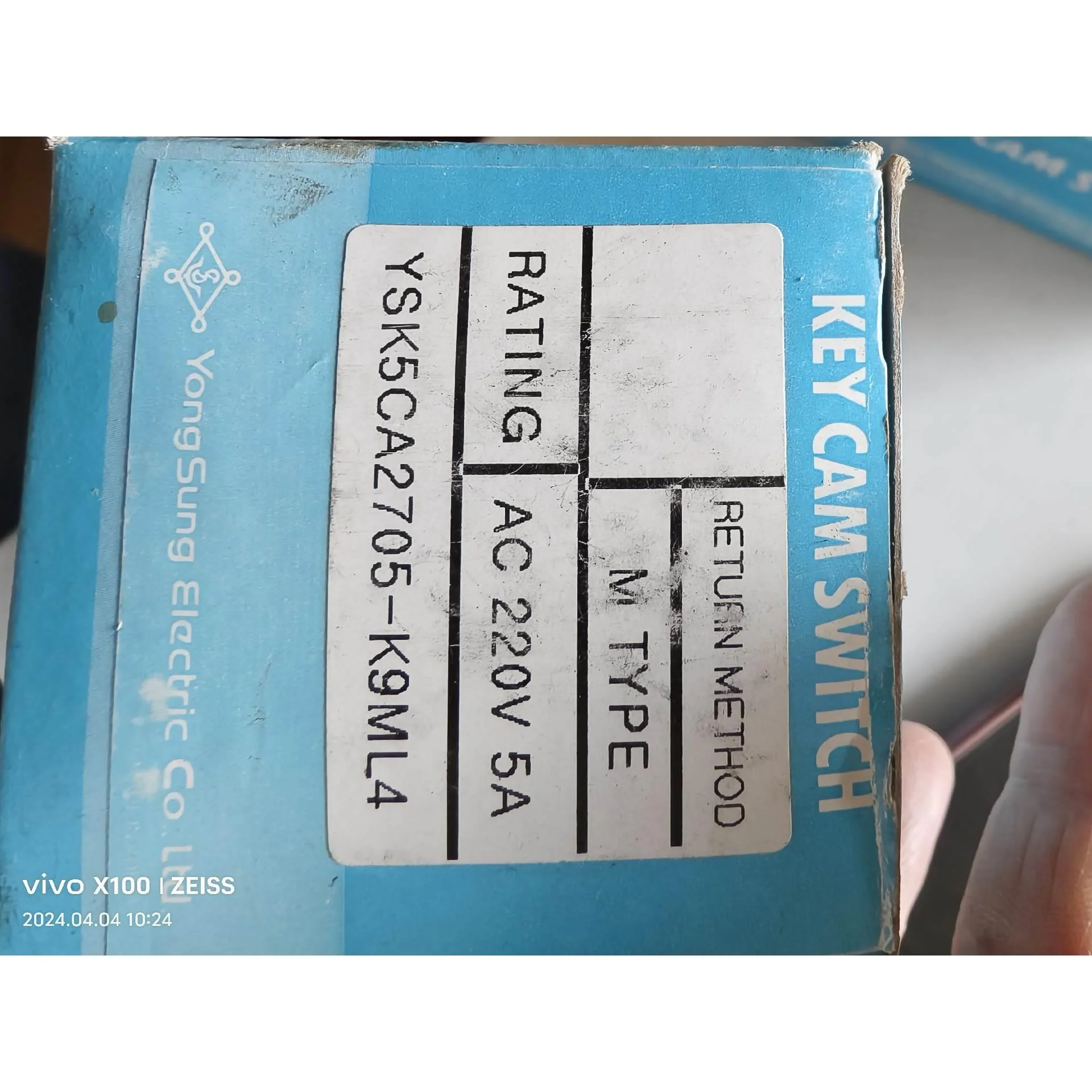 非标价全新原装 韩国龙声YSK5CA2705--K9ML4，万转开议价