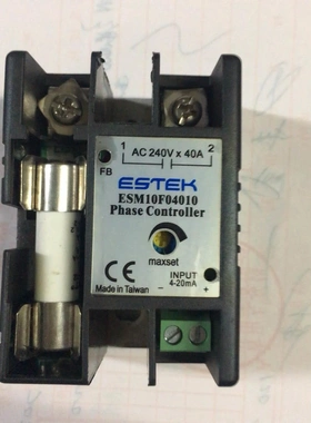 非标价台湾ESTEK电流固态继电器ESM10F04010拆机件试好议价