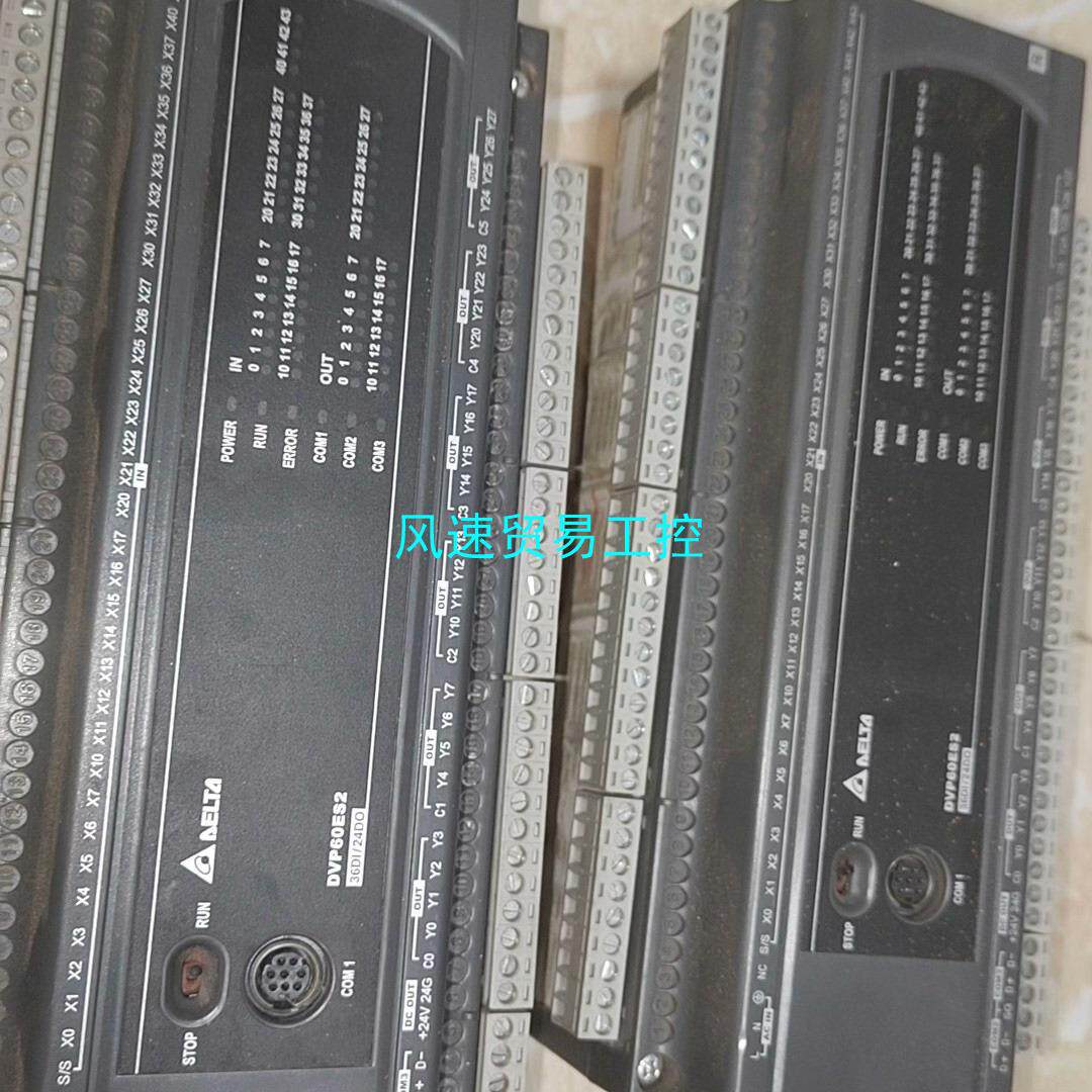 非标价台达PLC  DVP60ES200R两个功能完好原装无拆议价