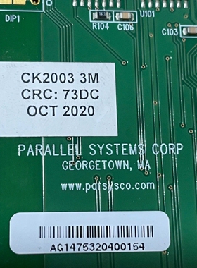 非标价美国3M打印控制器板CK2003E 26-1017-0851议价