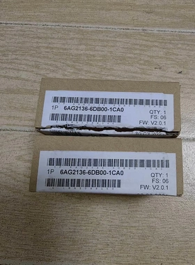 非标价6AG2136-6DB00-1CA0西门子PLC模块全新原装议价