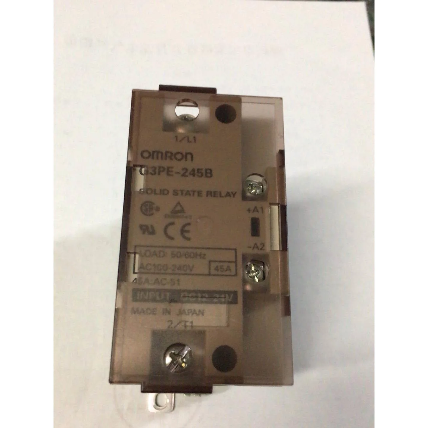 非标价0MRON固态继电器G3PE-245B拆机件九成新议价