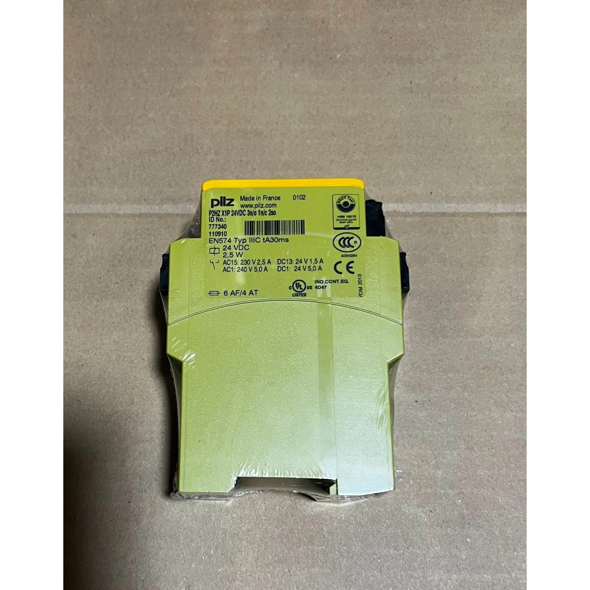 非标价皮尔兹pilz P2HZ X1P 777340，全新未拆封，议价