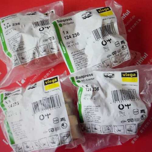 非标价Viega 124236 德房家全新卡接接头 2212内螺纹议价