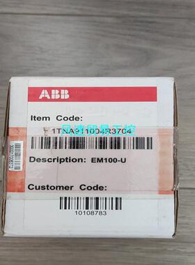 非标价EM100-U单项电压测量仪表ABB现货五个议价