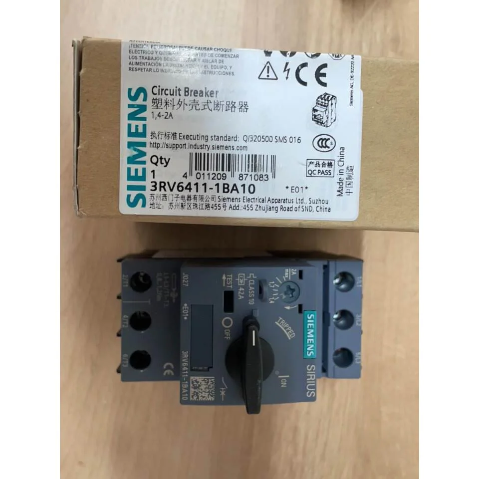 非标价西门子马达断路器 3RV6411-1BA10 全新原装正品议价