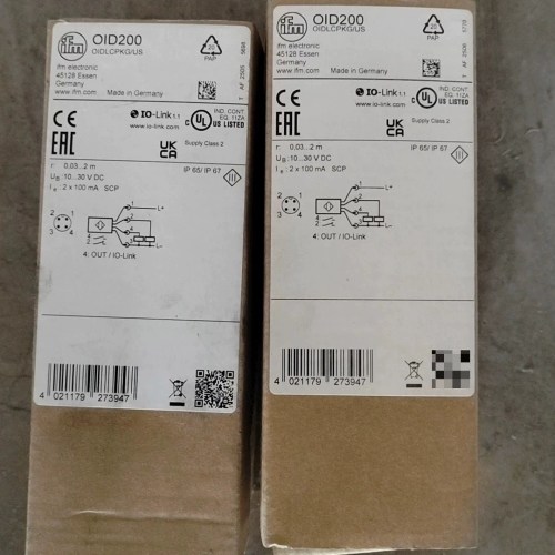 非标价IFM易福门 OID200 激光测距传感器 现货3个 全新原议价