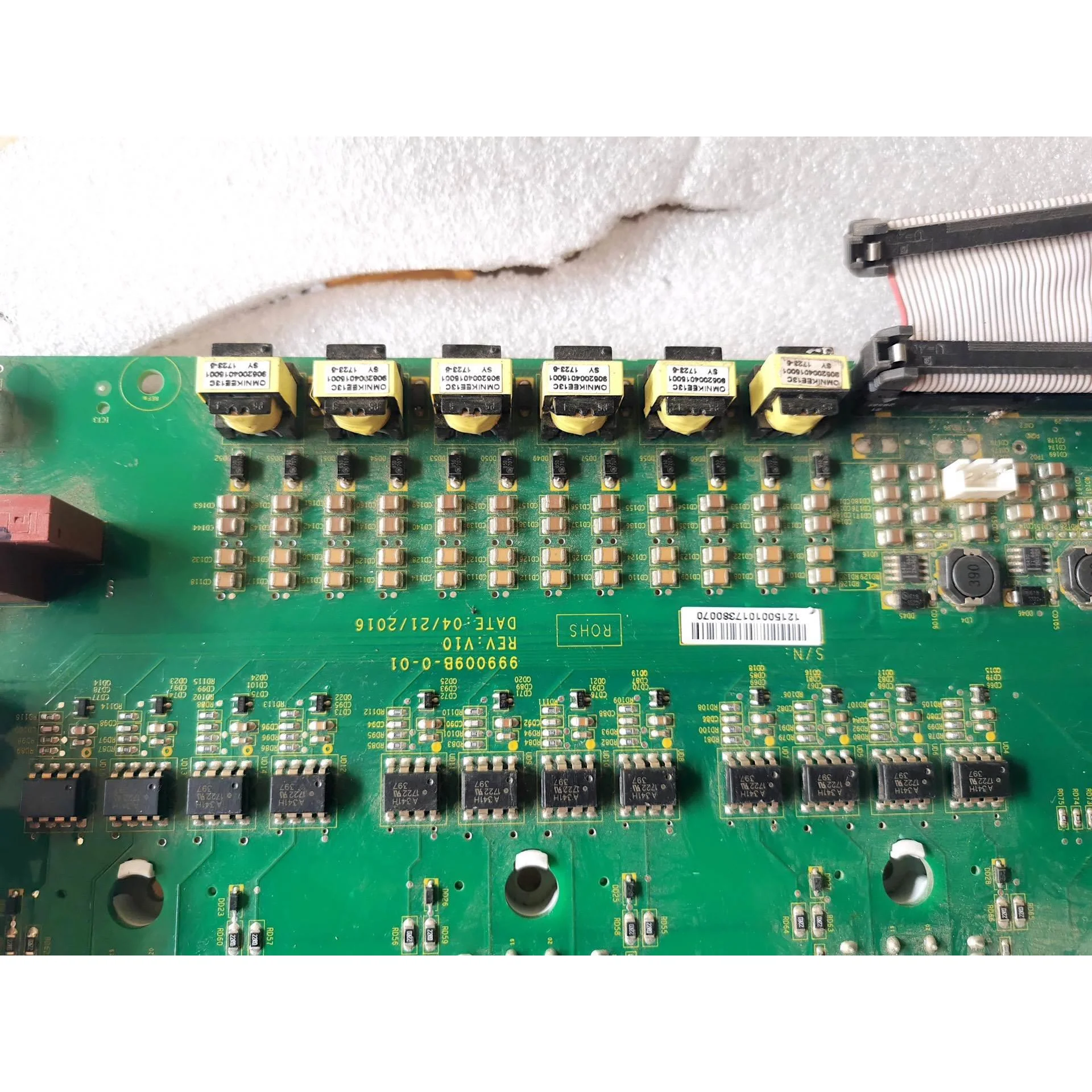 非标价#电路板ABB驱动板999009B-0-01，Rev：V10议价