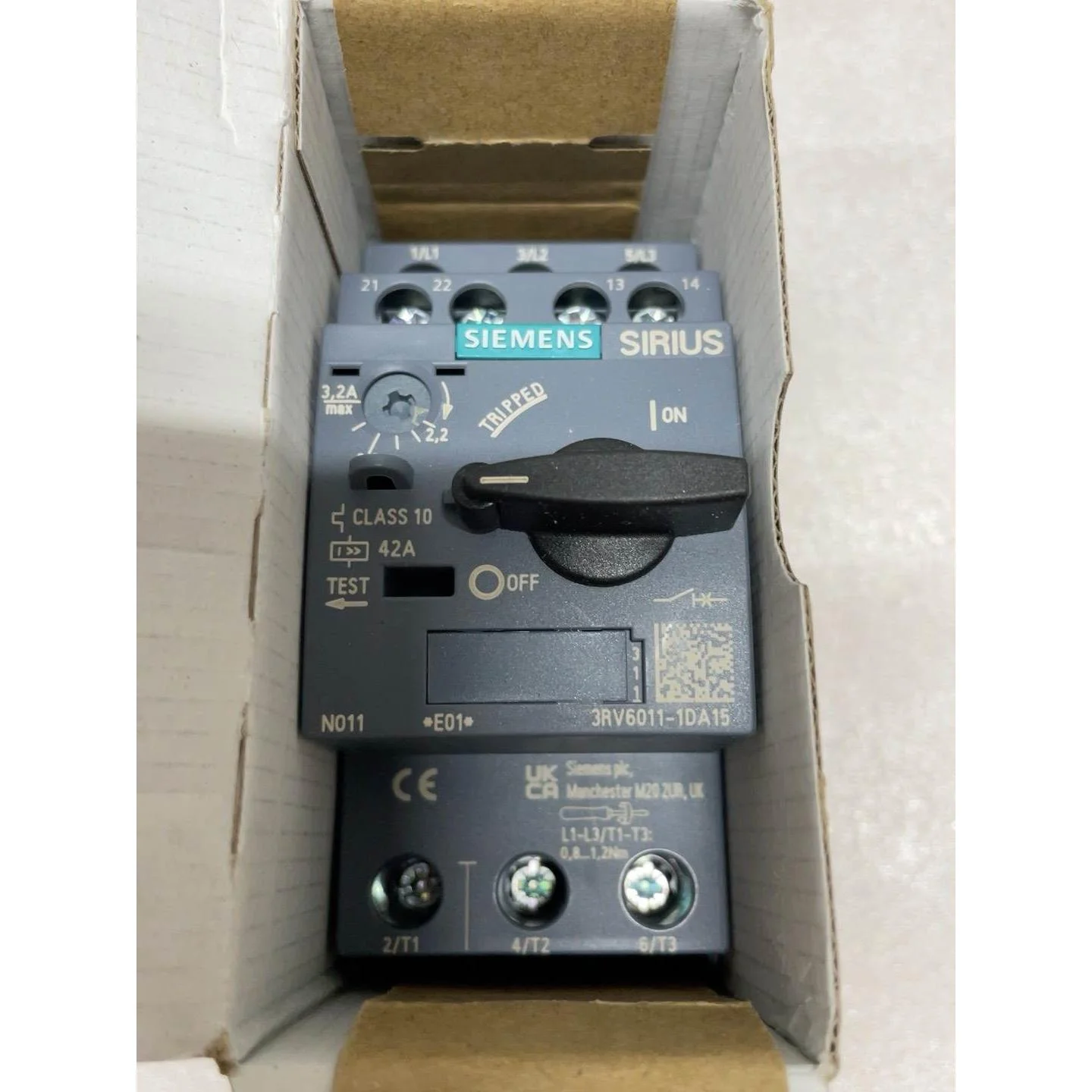 非标价西门子马达断路器 3RV6011-1DA10 3RV议价