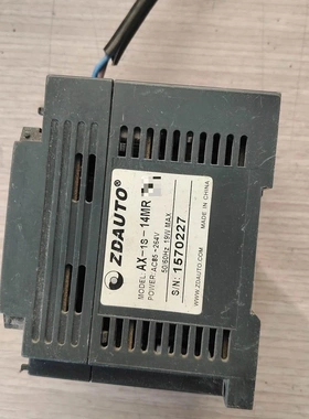 非标价ZDAUTO智达PLC，AX1S-14MR 拆机包正常啊议价