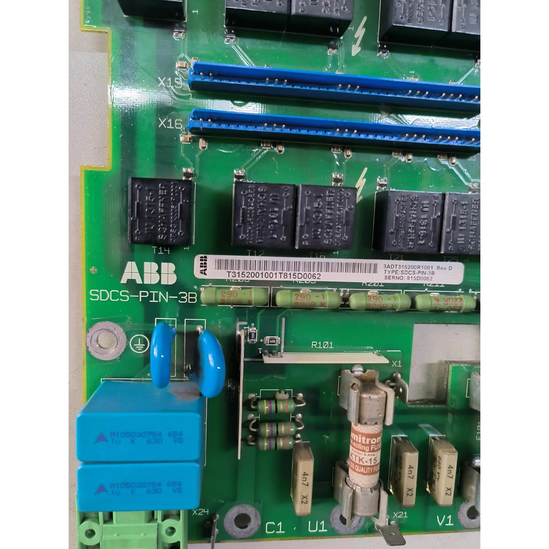 非标价ABB直流DCS400调速器驱动板触发板SDCS-PIN-3议价