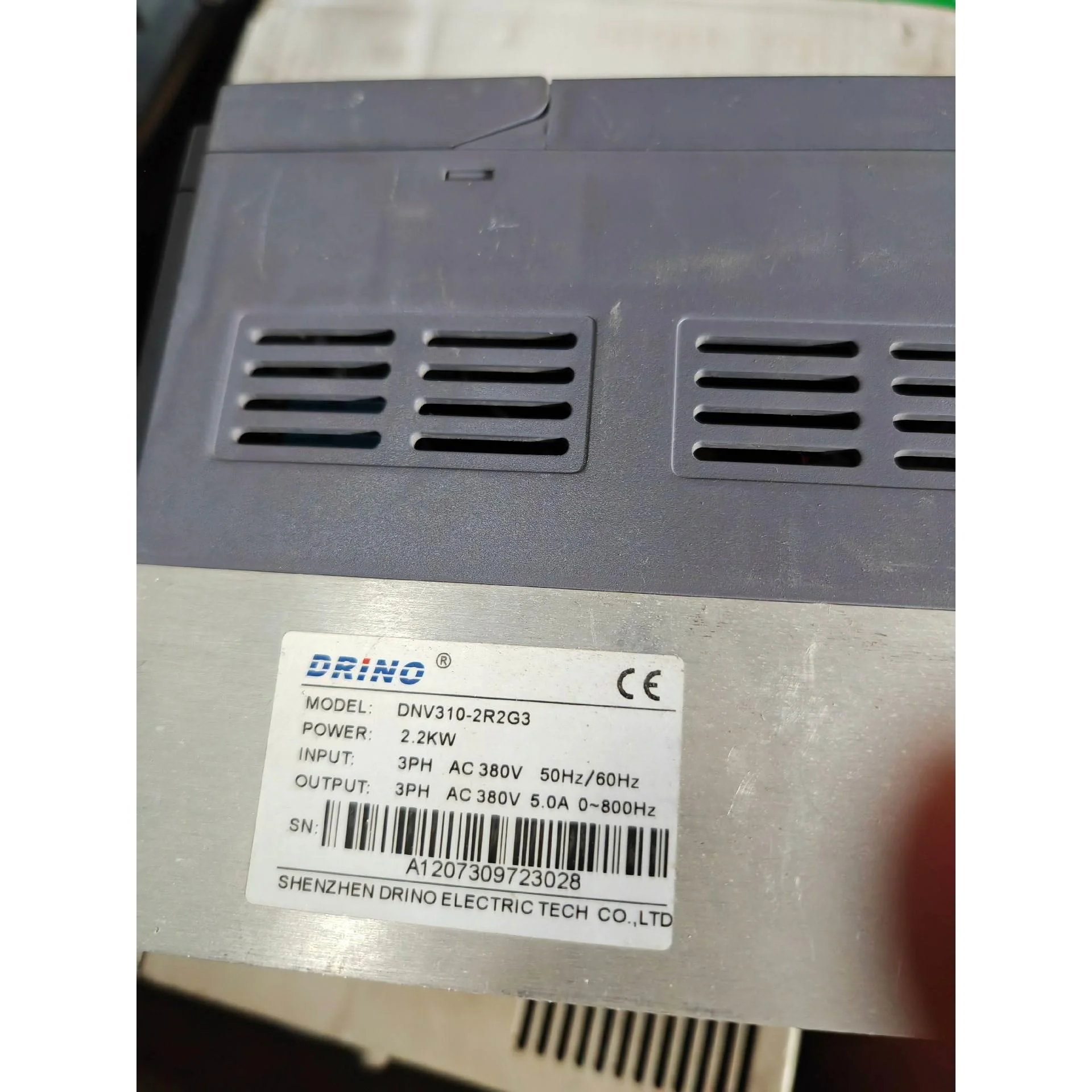 非标价深圳递恩变频器DNV310-2R2G3功率2.2kw功率7.议价