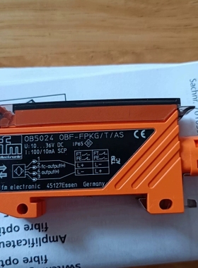 非标价全新ifm易福门OB5024光纤放大器，德国制造，实议价
