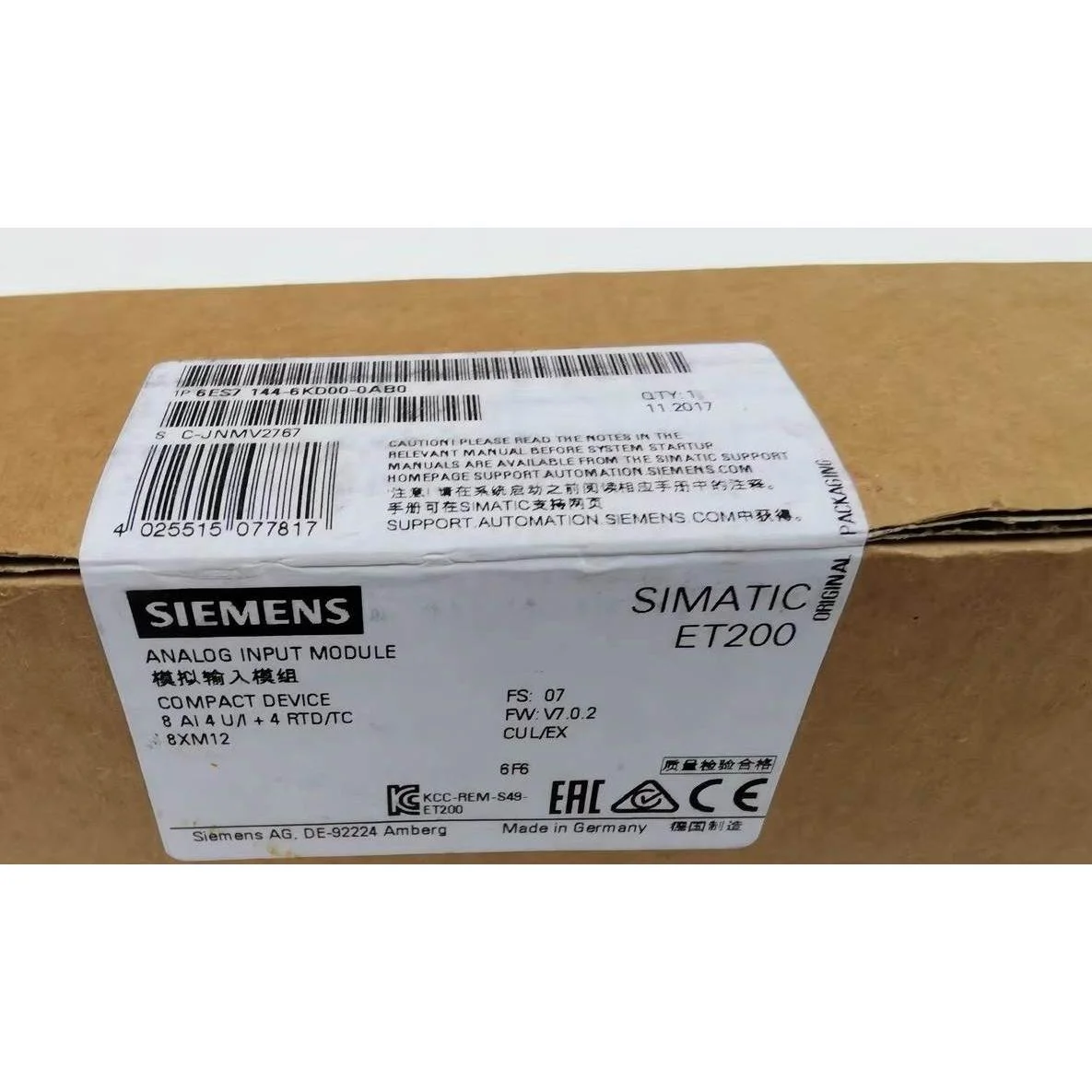 非标价6ES7144-6KD00-0AB0 西门子正品包邮议价