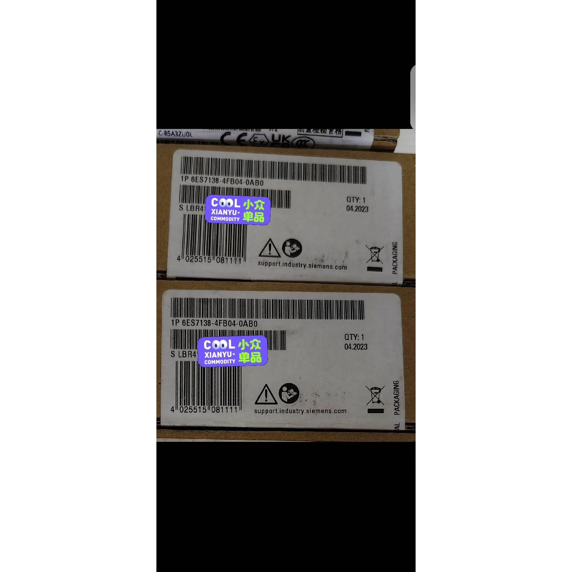 非标价138 4FB04西门子PLC模块全新未拆封原标议价