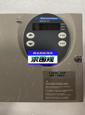 非标价施耐德变频器 ATV31HU15M2   原装拆机 现货实物议价