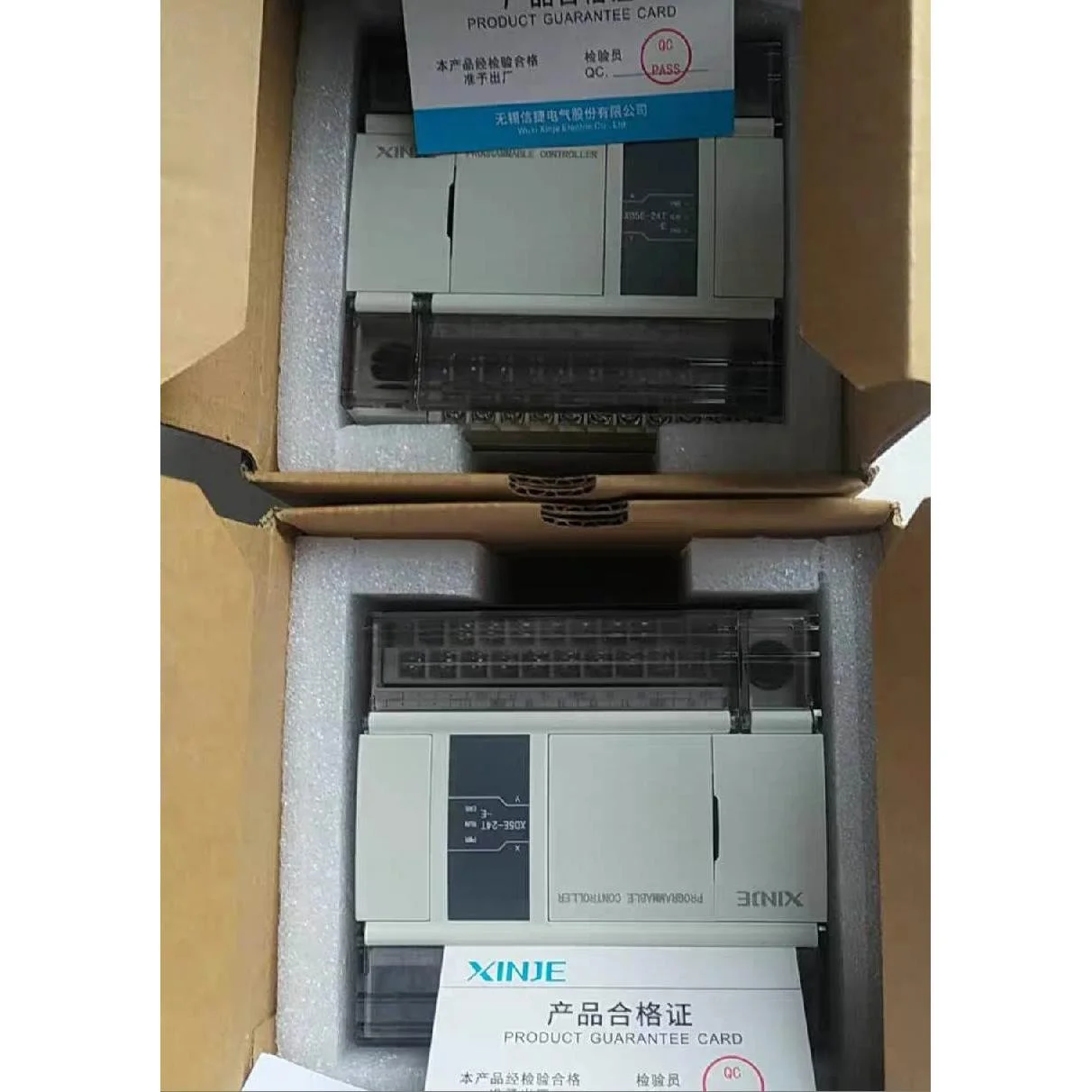 非标价信捷XD5E-24T-E，4只，全新，实拍图 。功能包好，质议价