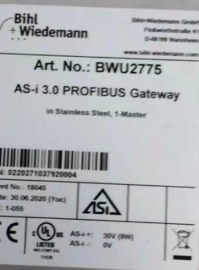 非标价必威BWU2775 网关模块.全新包装正品库存，感兴趣的老板议