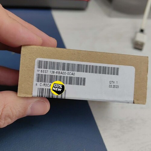 非标价全新未开封6ES7136-6BA00-0CA0，实物议价