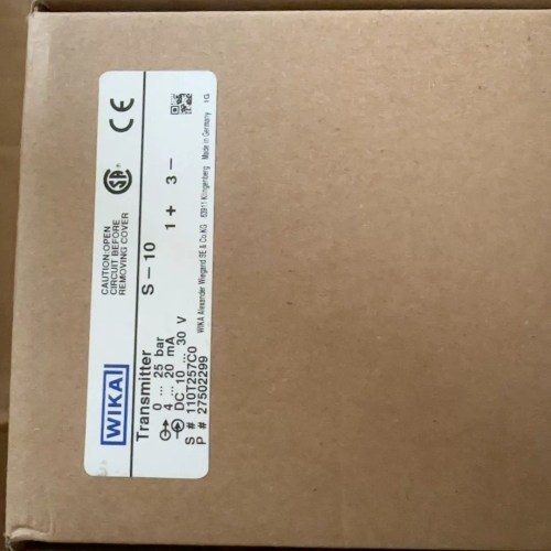 非标价全新正品威卡Wika压力传感器S-10，型号110T257C议价
