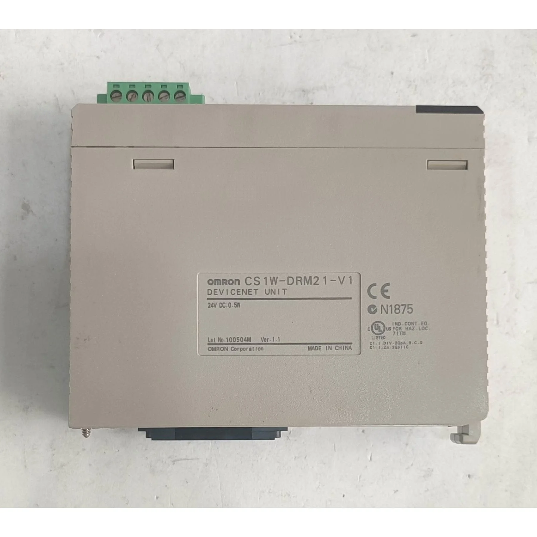 非标价CS1W-DRM21-V1，欧姆龙PLC，二手拆机原装正品，议价