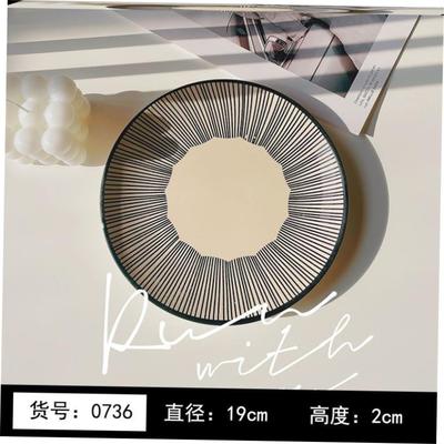 dinner plates ceramic steak plate dishes 西餐盘 western food