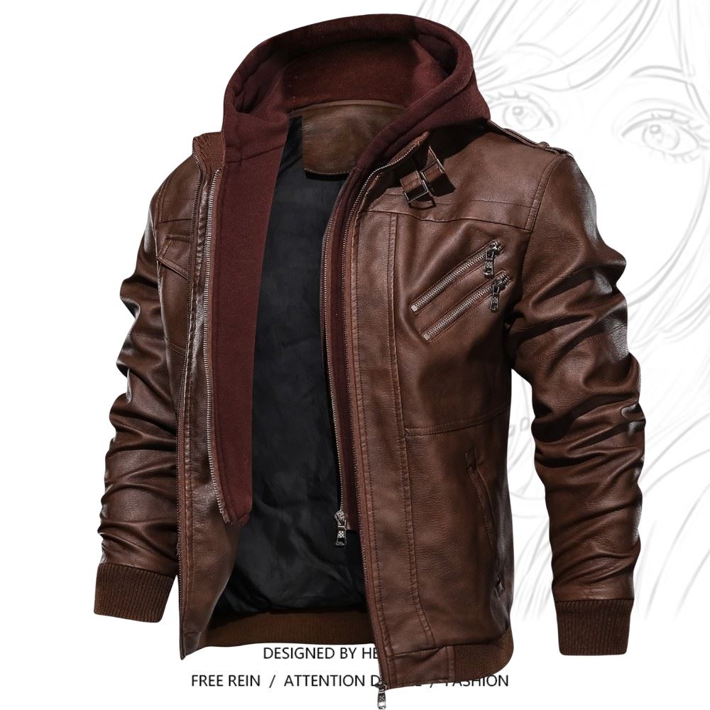 leather jacket 皮衣