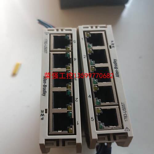 【荣强工控】ab 1783 us05t 拆机，功能包好，成色如图，两只，
