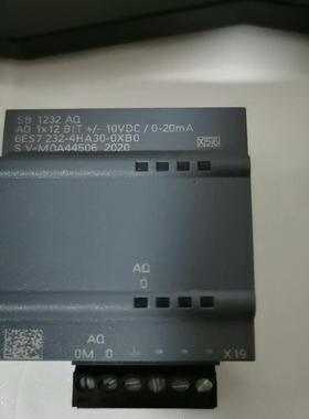 西门子SB1232模拟量输出信号板。基本全新。